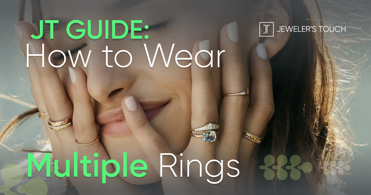 JT Guide: How to Wear Multiple Rings – Jewelers Touch