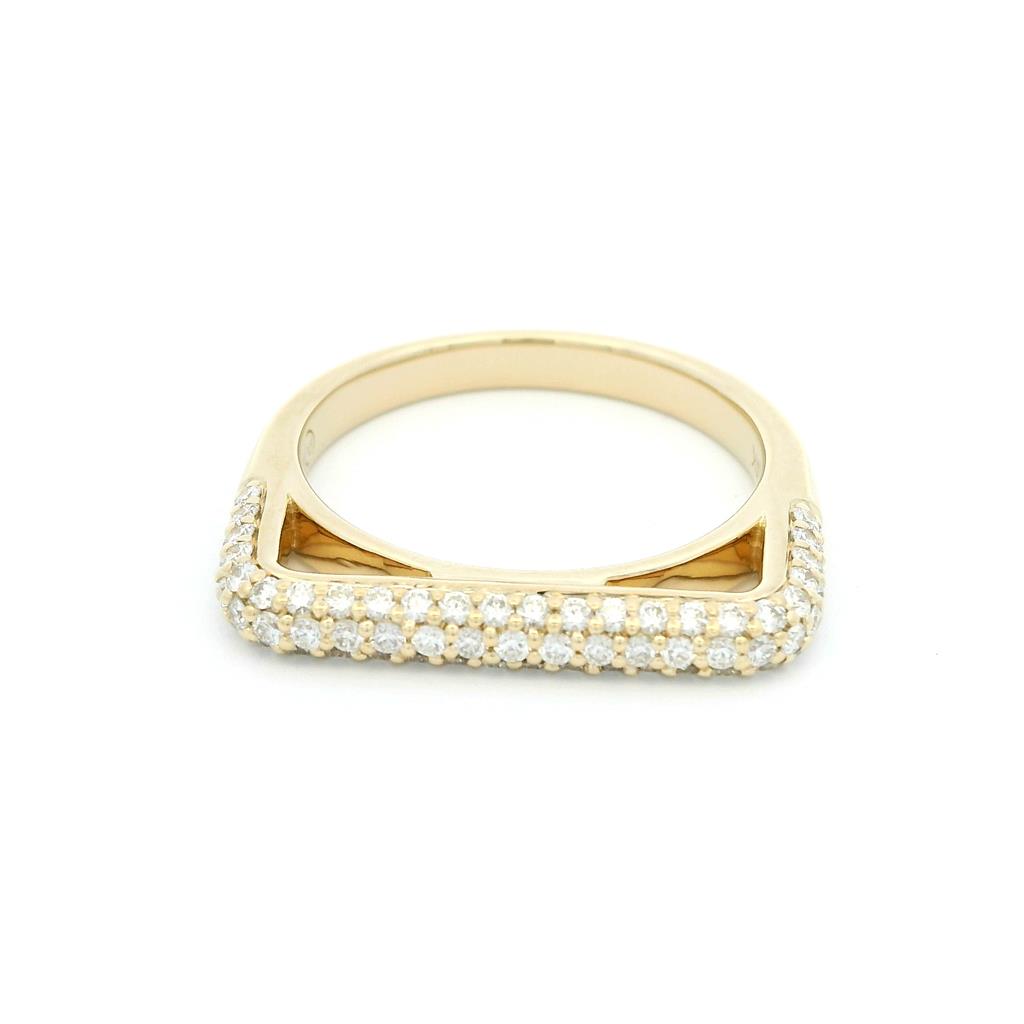 JOLIE, 14 K Yellow Gold, Diamond Ring