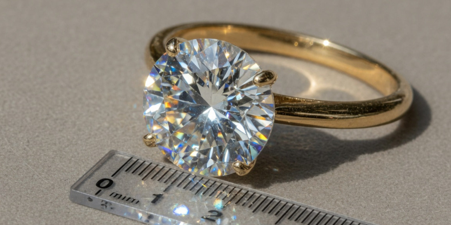 How Big Is a One Carat Ring in Millimeters