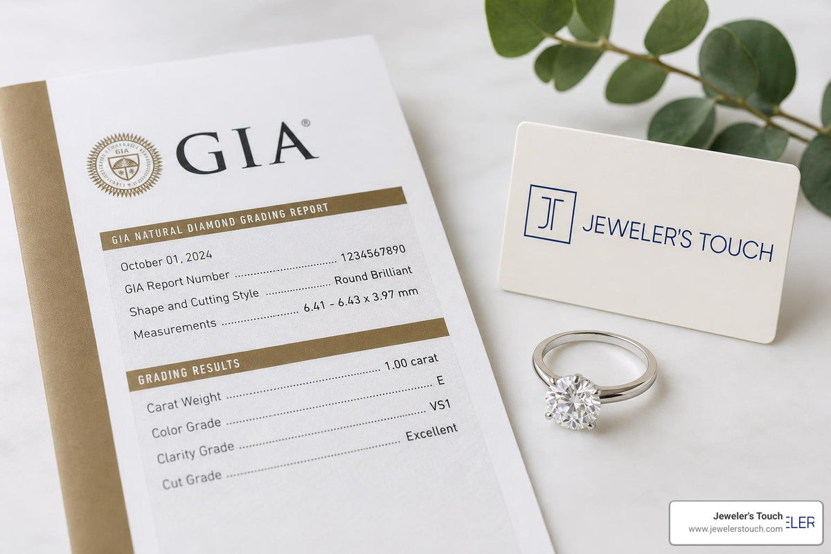 Why You Can't Actually Get a GIA Certified Appraisal Report