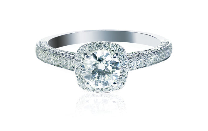 What Is a Halo Engagement Ring?