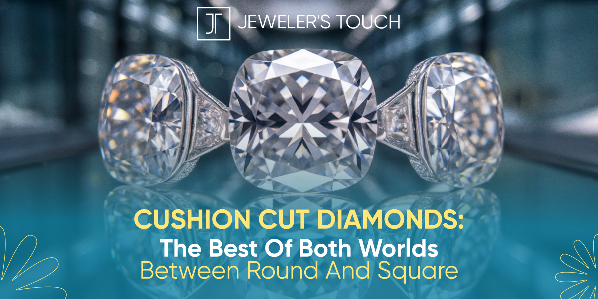 cushion cut diamond ring