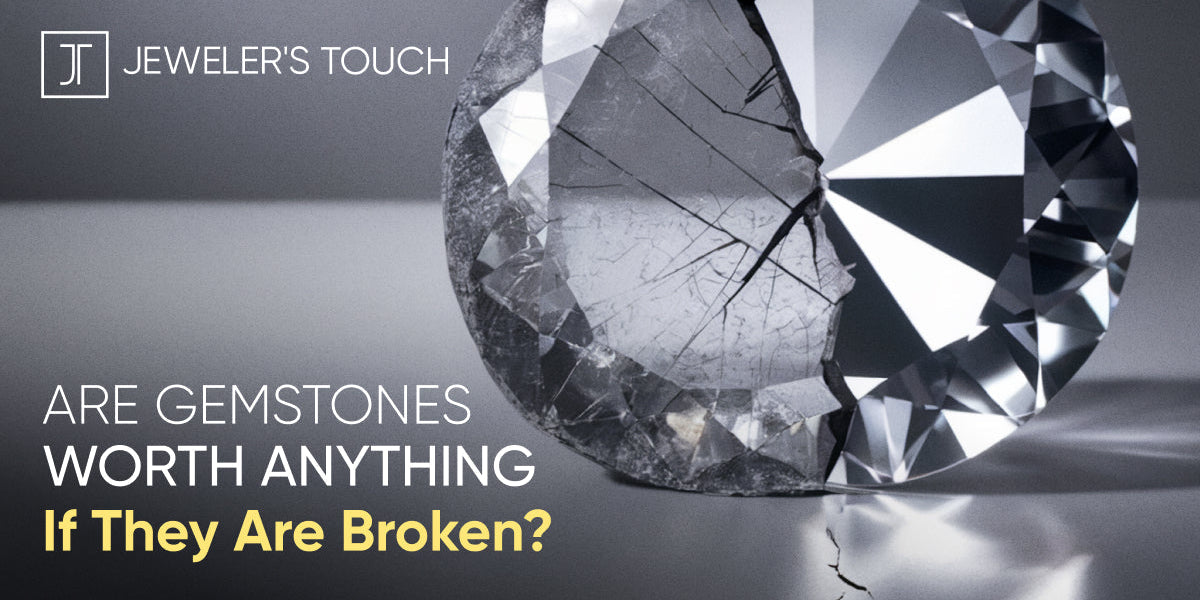 Value of chipped or cracked gemstones