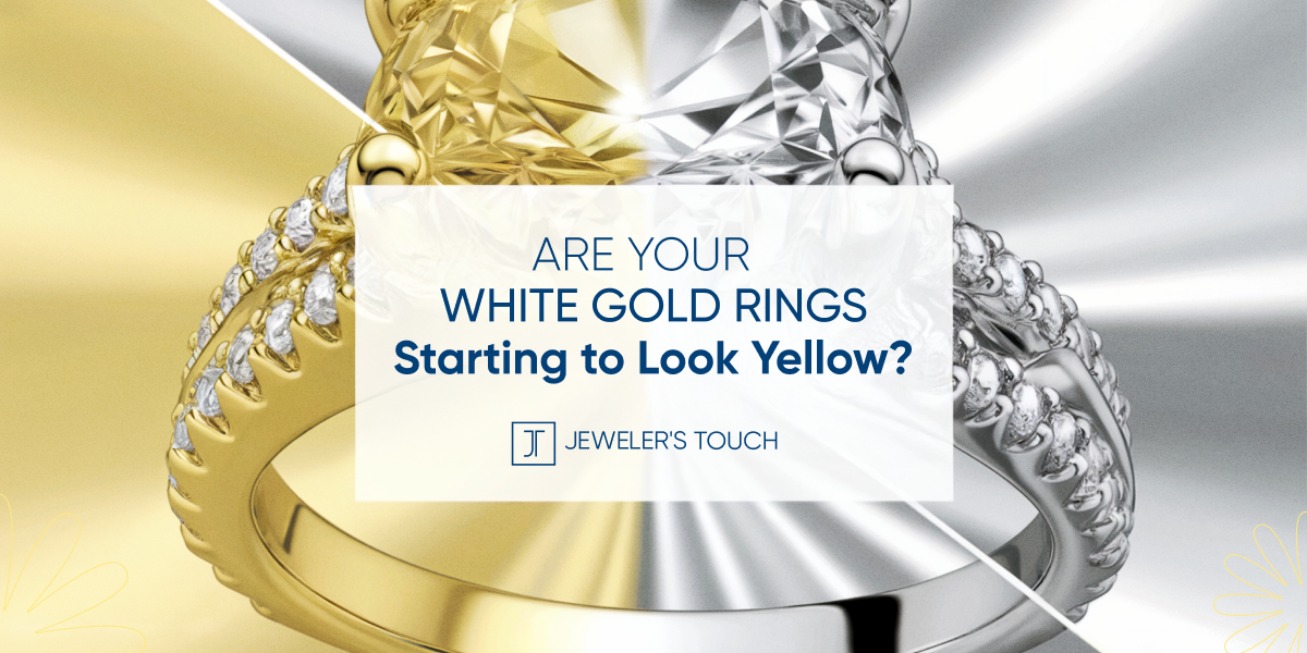 White gold discoloration