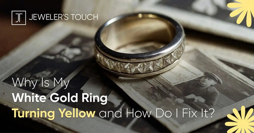 White gold ring turning yellow