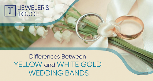 Differences Between Yellow and White Gold Wedding Bands