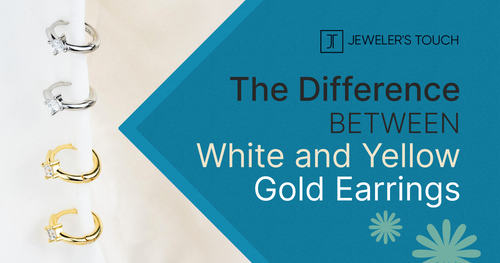 The Difference Between White and Yellow Gold Earrings