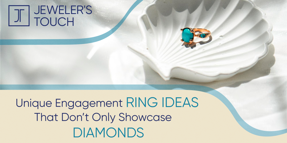 Unique Engagement Ring Ideas That Don't Only Showcase Diamonds