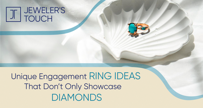 Unique Engagement Ring Ideas That Don't Only Showcase Diamonds