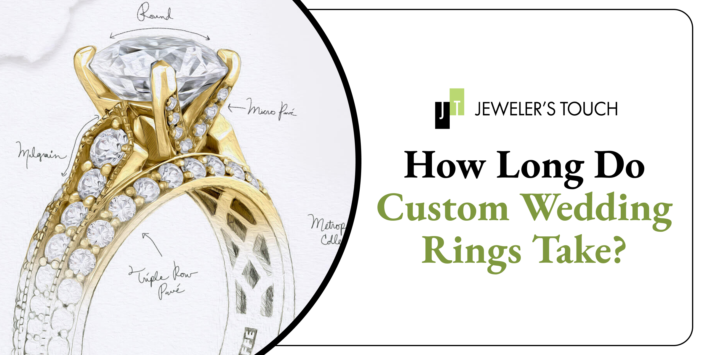 HOW LONG DO CUSTOM WEDDING RINGS TAKE?