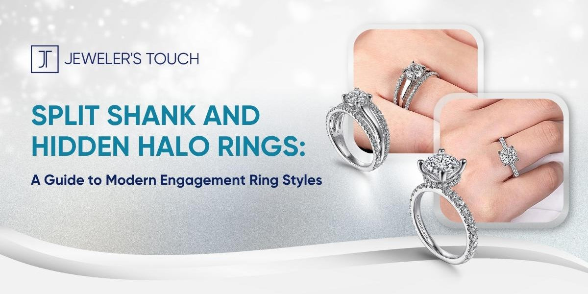 Split Shank and Hidden Halo Rings: A Guide to Modern Engagement Ring Styles