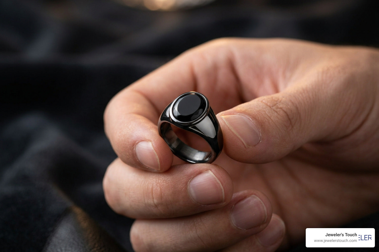 Back in Black: How to Choose the Perfect Black Onyx Wedding Ring
