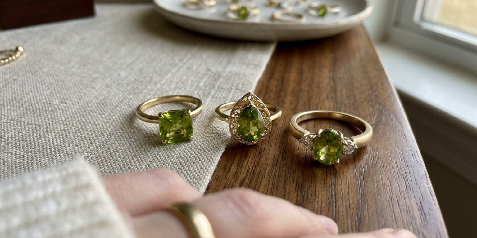 August Birthstone Engagement Rings: The Bold and Beautiful Alternative to Diamonds