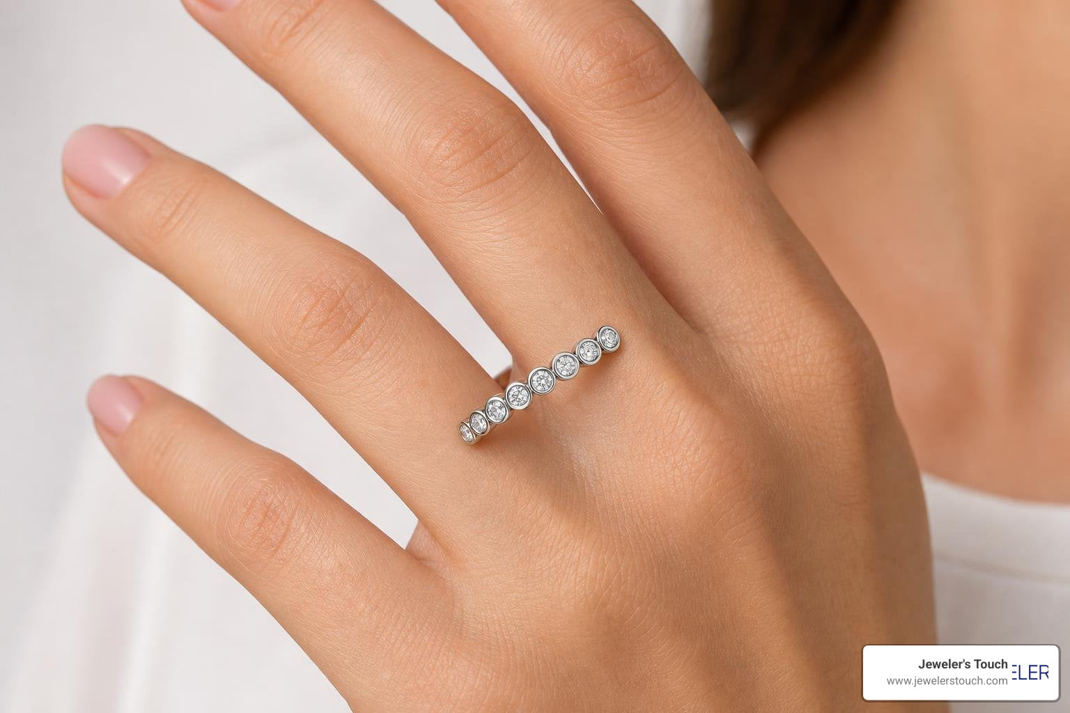 Don't Worry, Be Bezel: The Safest and Sleekest Eternity Bands