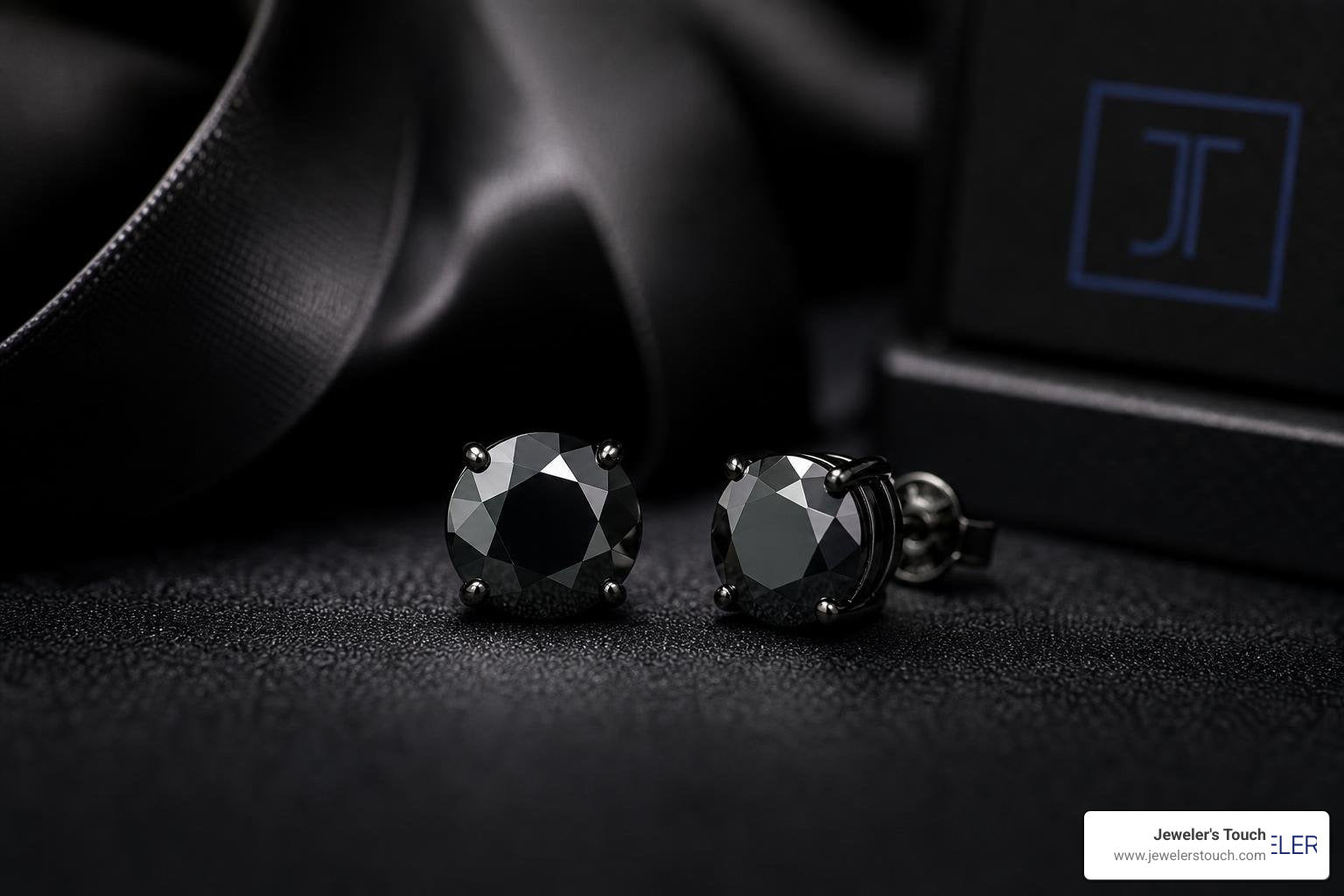 A Guide to Styling Mysterious Black Diamond Studs