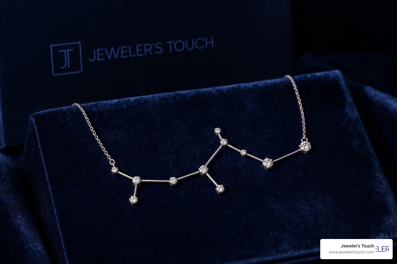 Shine Like the Night Sky with a Diamond Constellation Necklace