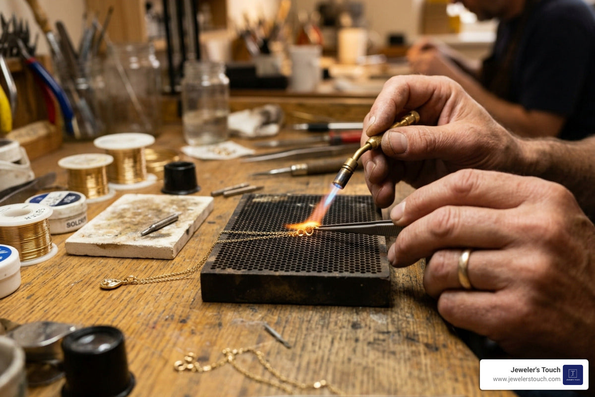 Professional Chain Soldering Near Me for a Trace-Free Repair