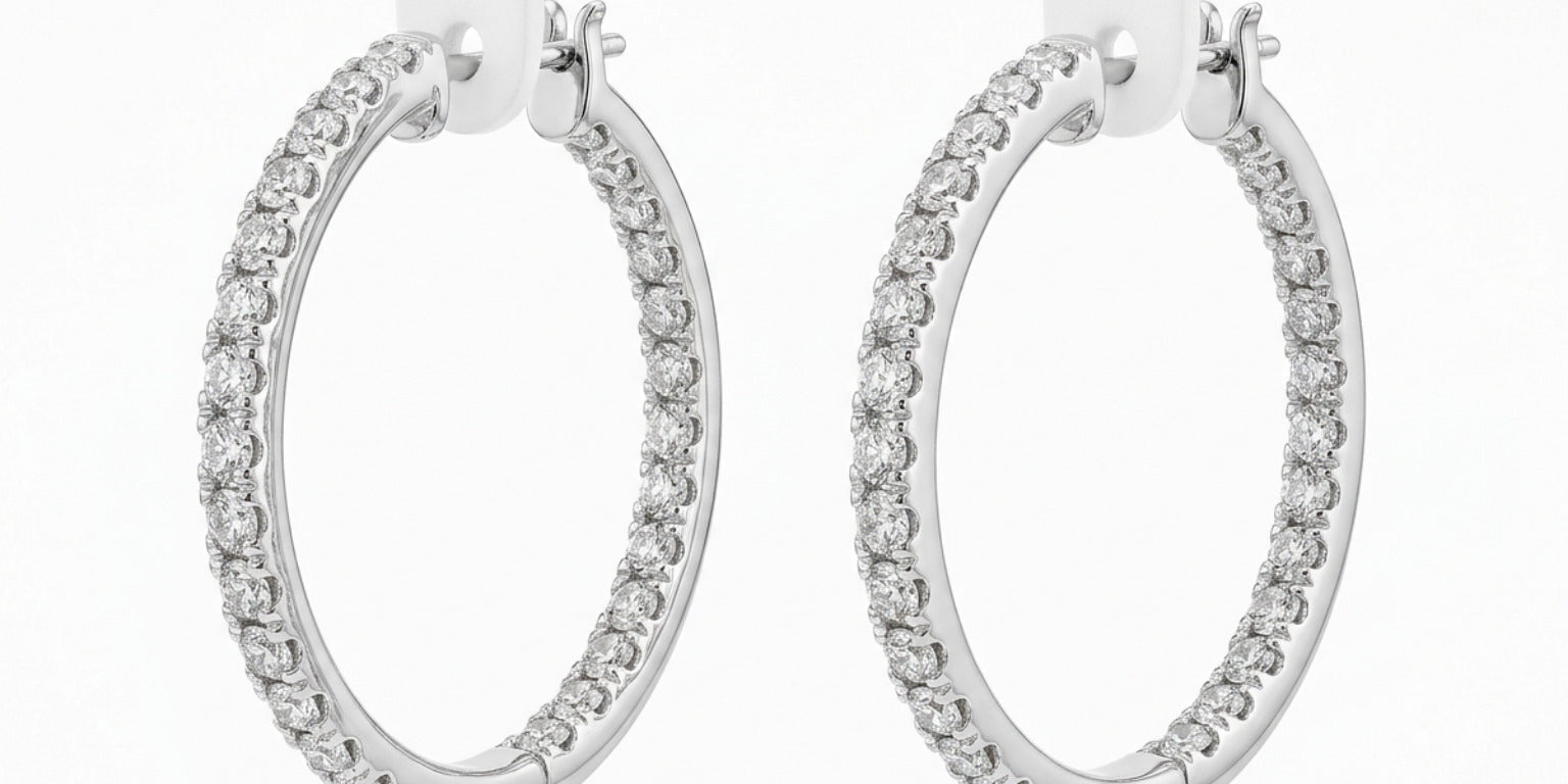 A Practical Guide to Diamond Hoop Earrings: Styles & Prices