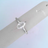 14K White Gold Ali Round Diamond Engagement Ring