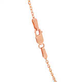 14K Rose Gold 18 Inches Cable Chain