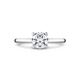 14K White Gold 'Amelia' Solitaire Engagement Ring