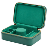 Forest Green Sophia Travel Zip Case