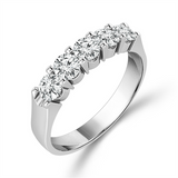 14K White Gold Lab Grown Diamonds Classic Band