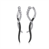 Sterling Silver Bujukan Spinels Drop Earrings