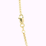 14K Yellow Gold 18 Inches Box Chain