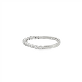 JT ESTATE Platinum Classic Natural Diamonds Band