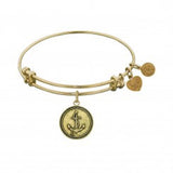 Yellow Eco-Friendly Antique 'Angelica' Anchor Bracelet