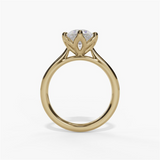 14K Yellow Gold Solitaire Ring