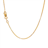 JT ESTATE 14K Yellow Gold 17 Inches Box Chain