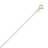 14K Yellow Gold Filled 18 Inches Cable Chain