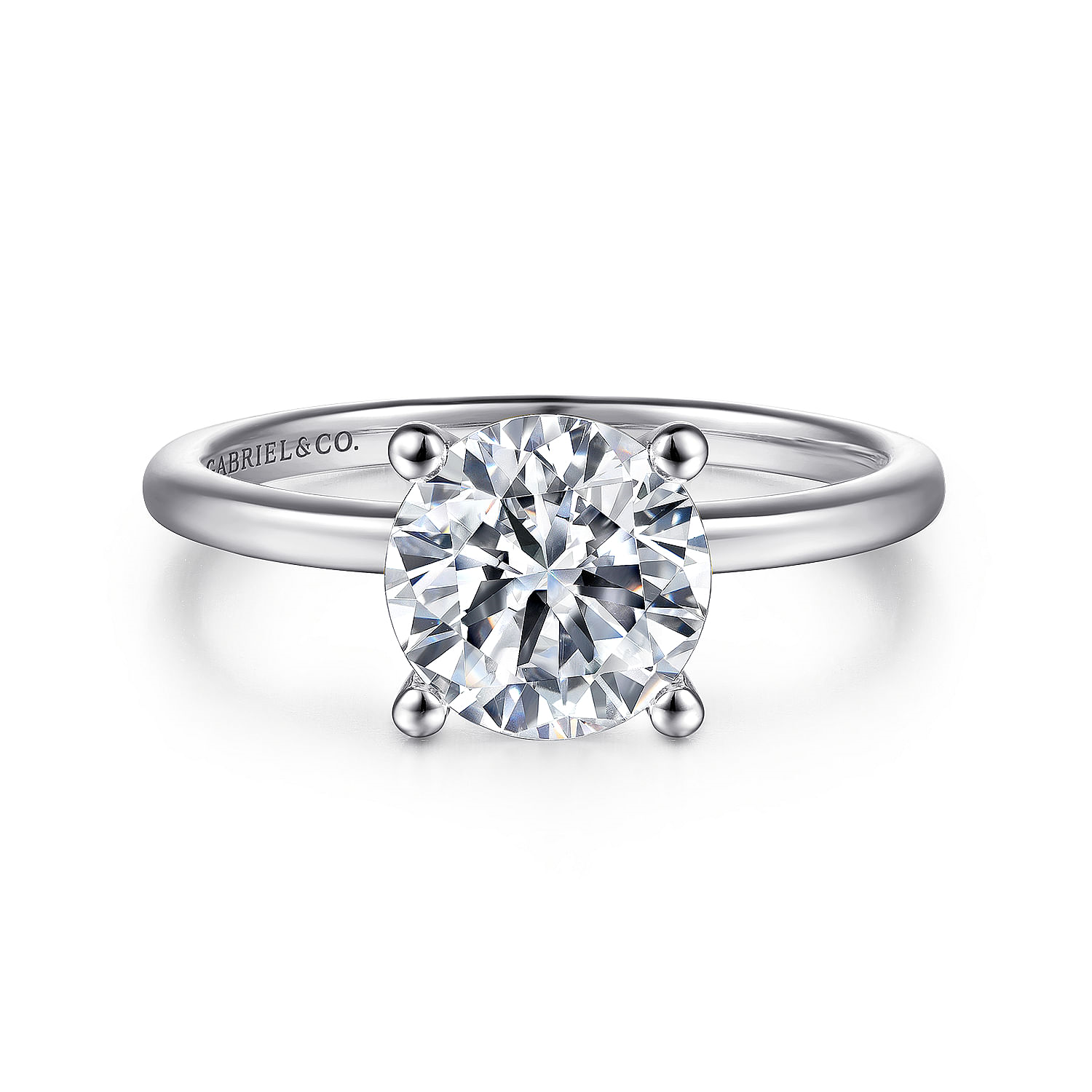 Platinum Evelina Solitaire Engagement Ring