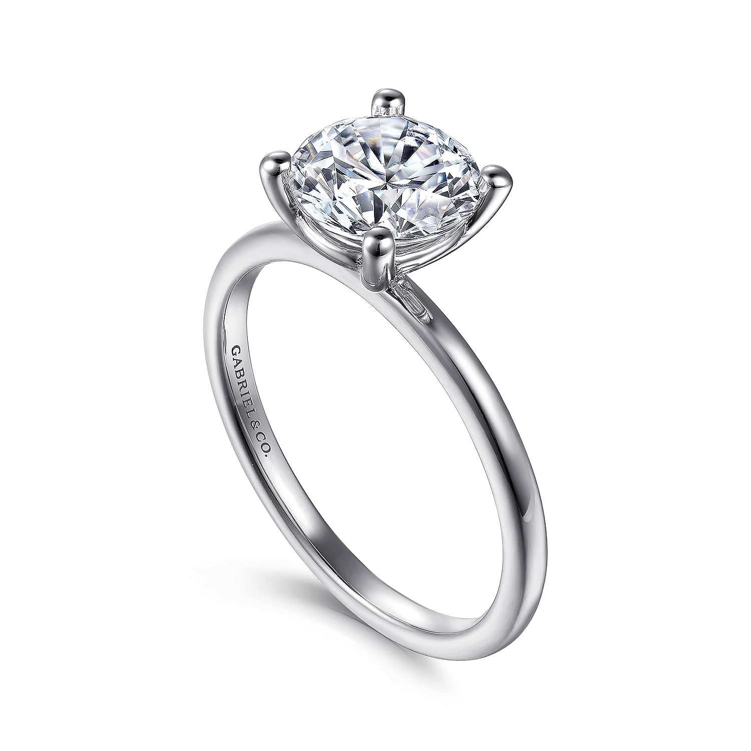 Platinum Evelina Solitaire Engagement Ring