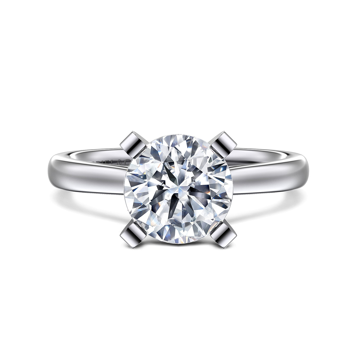 Platinum Michelle Solitaire Engagement Ring