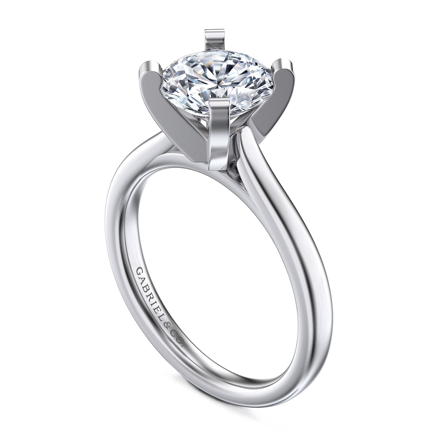 Platinum Michelle Solitaire Engagement Ring