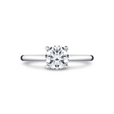 14K White Gold Amelia Solitaire Engagement Ring