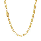 JT ESTATE 14K Yellow Gold 20 Inch Flat Curb Chain