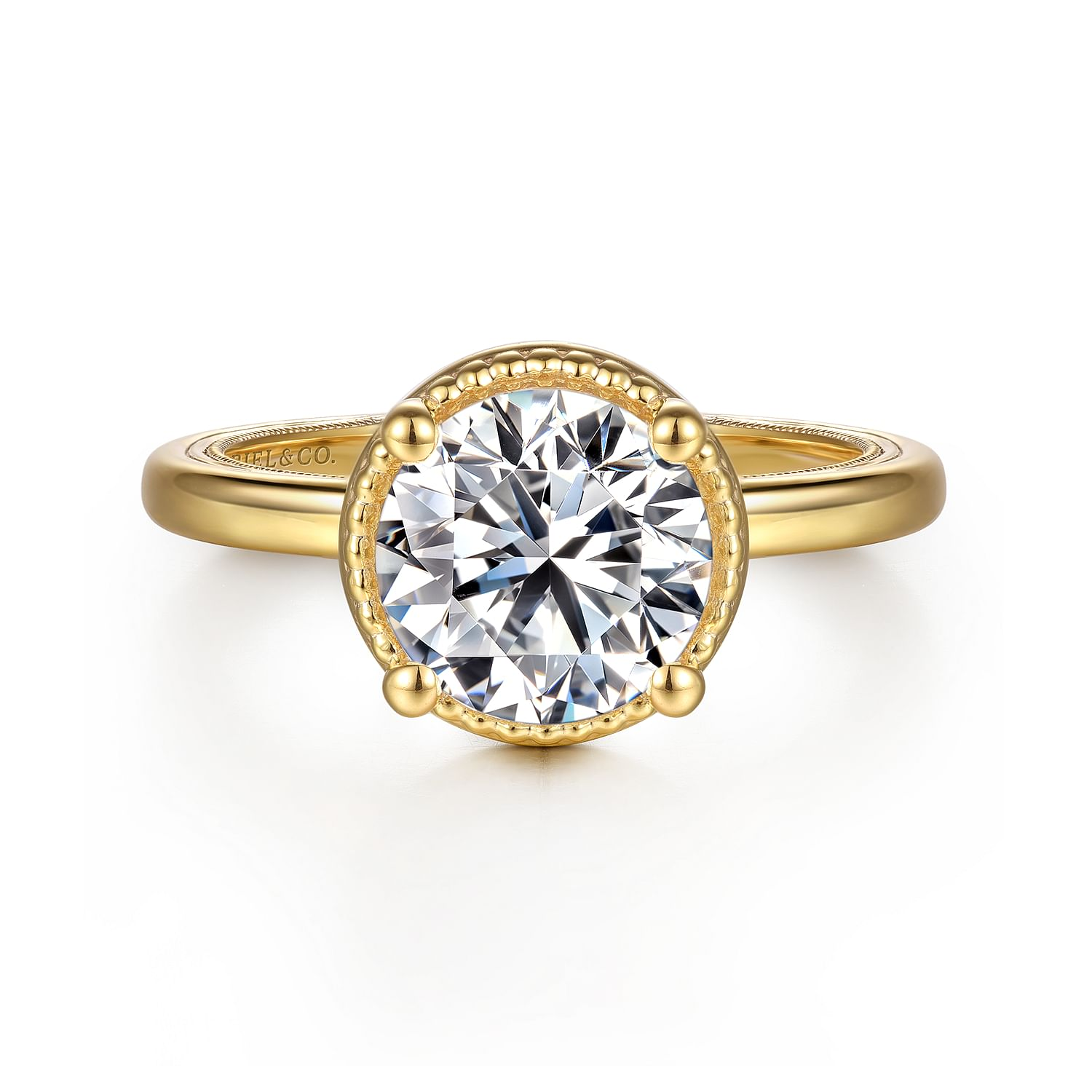 14K Yellow Gold Libbie Solitaire Ring