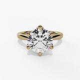 14K Yellow Gold Solitaire Ring