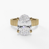 14K Yellow Gold Solitaire Ring