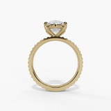 14K Yellow Gold Solitaire Ring