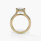 14K Yellow Gold Solitaire Ring