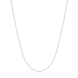 14K White Gold 20 Inches Box Chain