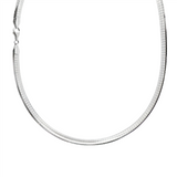 JT ESTATE 14K Yellow Gold 16 Inch Reversible Omega Chain