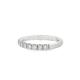 Platinum Classic Natural Diamonds Band