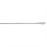 Sterling Silver 18 Inches Round Wheat Chain