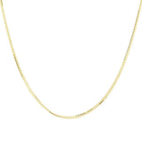 14K Yellow Gold 20 Inches Singapore Foxtail Chain